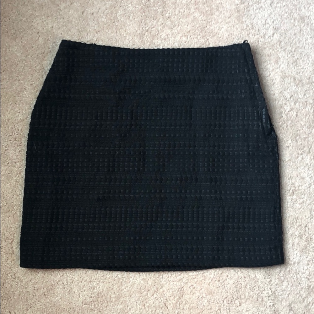 Black H&M mini skirt